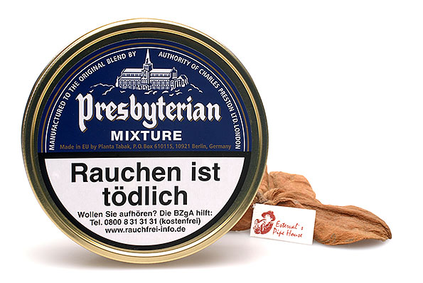 Charles Preston Presbyterian Mixture Pipe tobacco 100g Tin Charles Preston Presbyterian Mixture Pipe tobacco 100g Tin